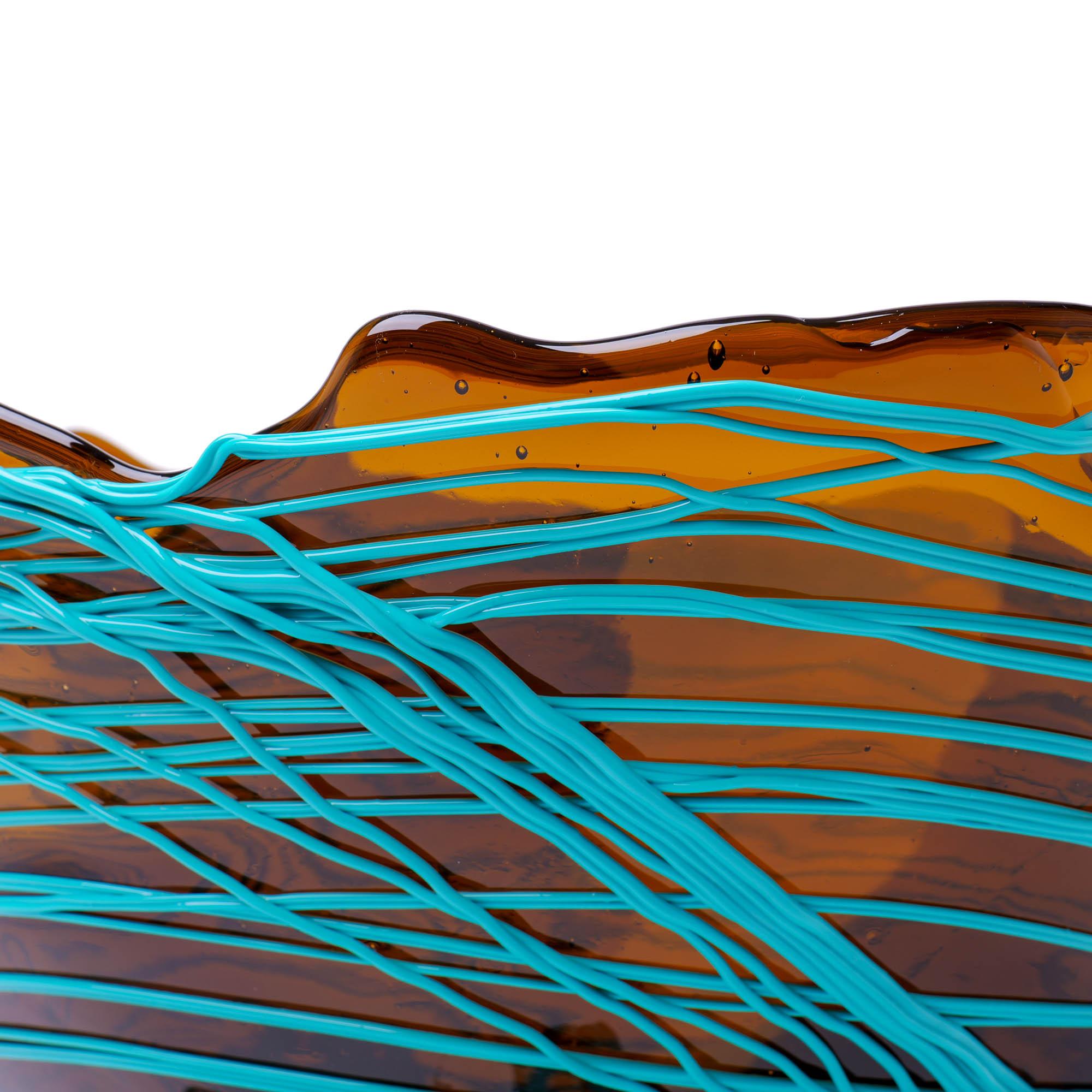 XXI secolo e contemporaneo Cestino in resina Ogiva grande, trasparente e nero di Gaetano Pesce in vendita