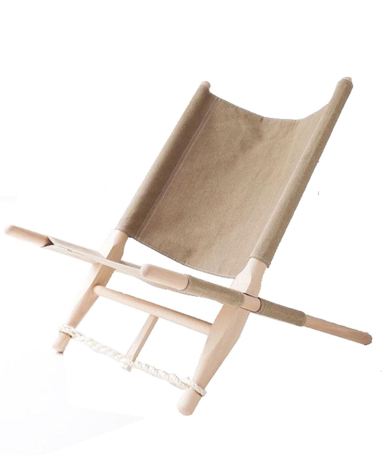 Danish OGK Safari Chair For Sale