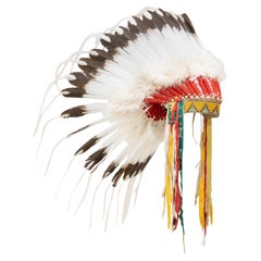 Tocado de guerra estilo Oglala Sioux