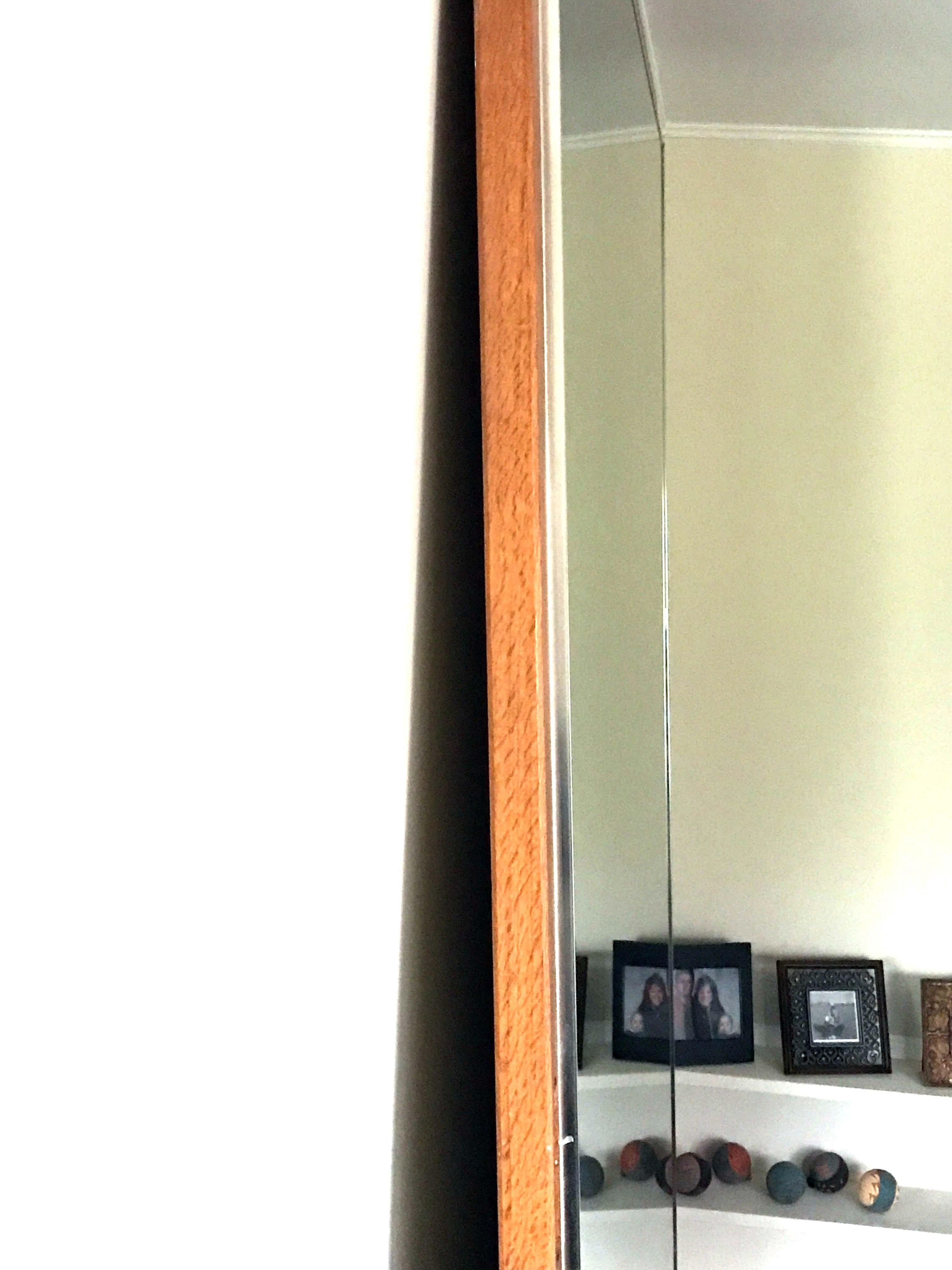 Monumental Mirrored Sliding Door by Mid-Century Modern Architect Bud Oglesby For Sale 2