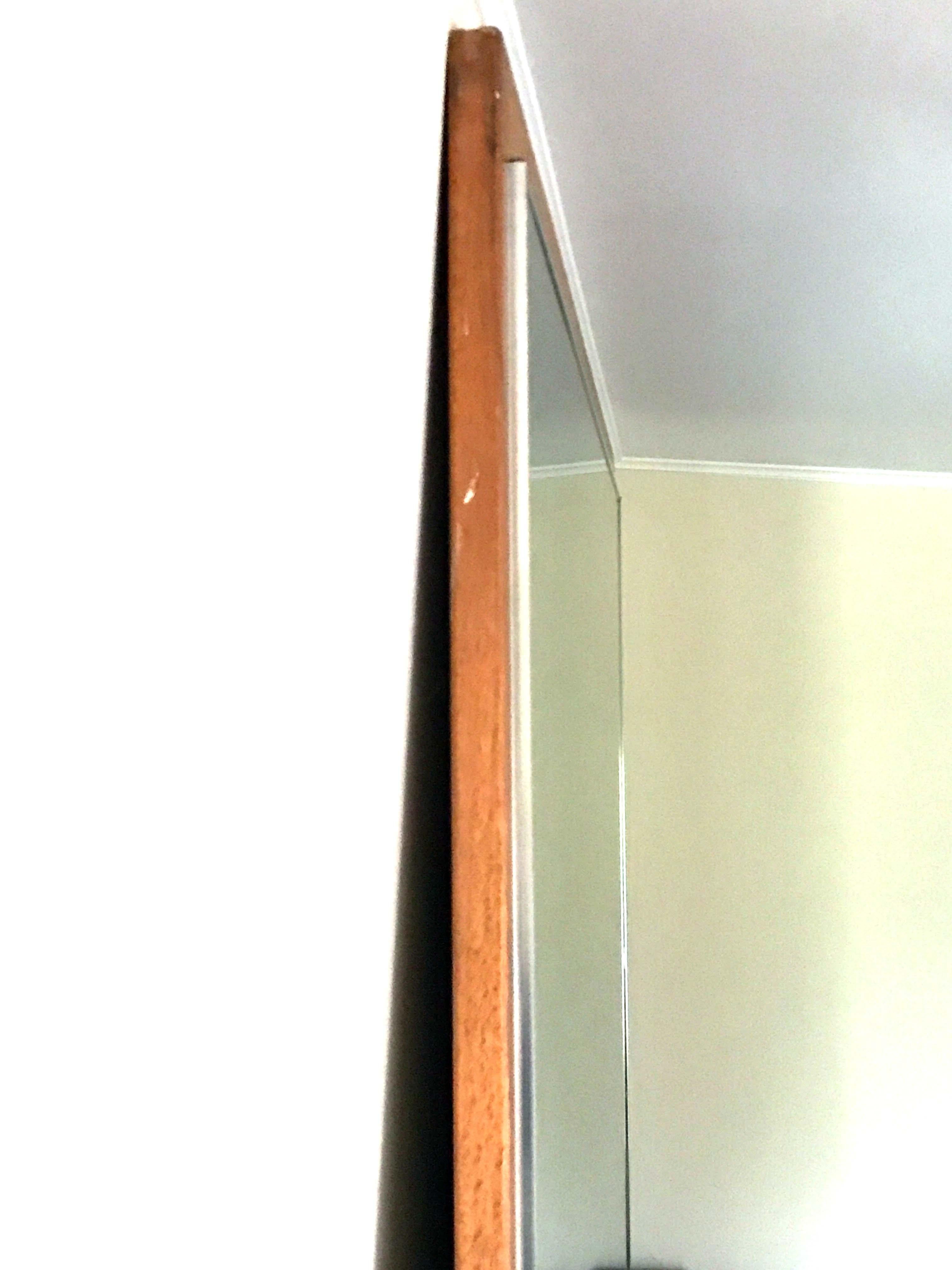 Monumentale verspiegelte Schiebetür des Architekten Bud Oglesby aus der Mitte des Jahrhunderts (Spiegel) im Angebot