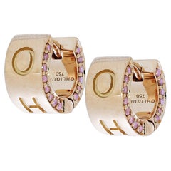 OH Namesake Argyle Pink Diamond Huggies
