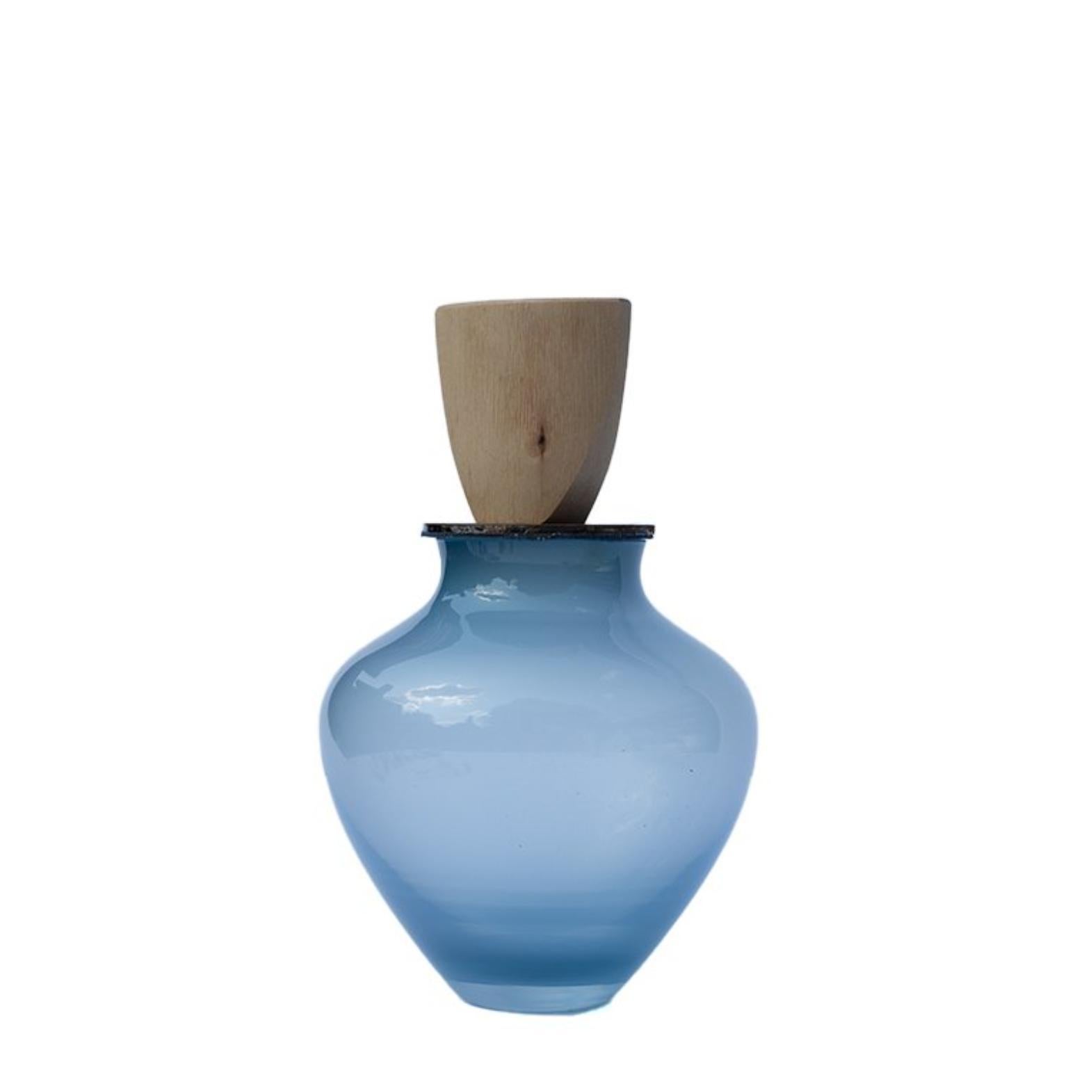Recipiente apilable Ohana Azul Paloma S y Redondo by Pia Wüstenberg Otro en venta