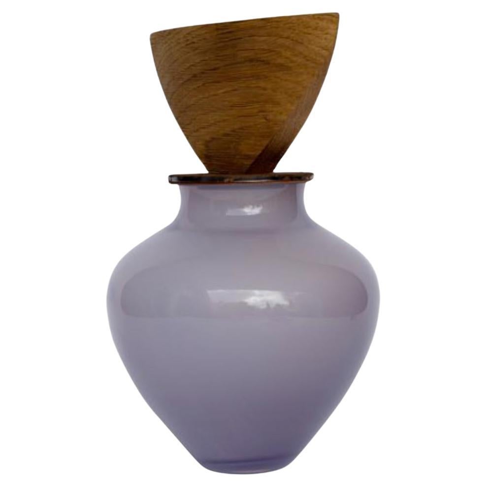 Ohana Stacking Plum & Wide Triangle Vessel by Pia Wüstenberg For Sale