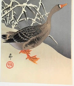 Goose and Reeds