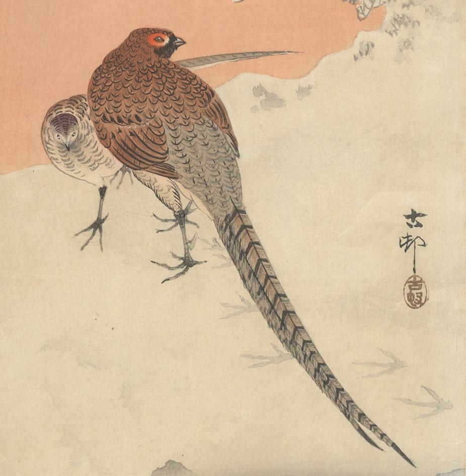 ukiyo-e birds