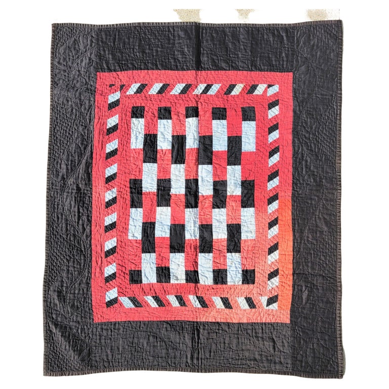 Ohio Amish Crib Quilt For Sale at 1stDibs