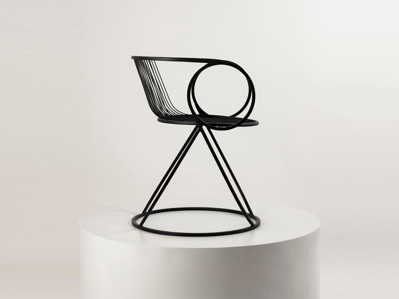 Etched Ohio Chair by Namit Khanna For Sale