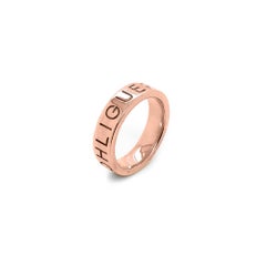 Namesake ring in 18ct Rose Gold