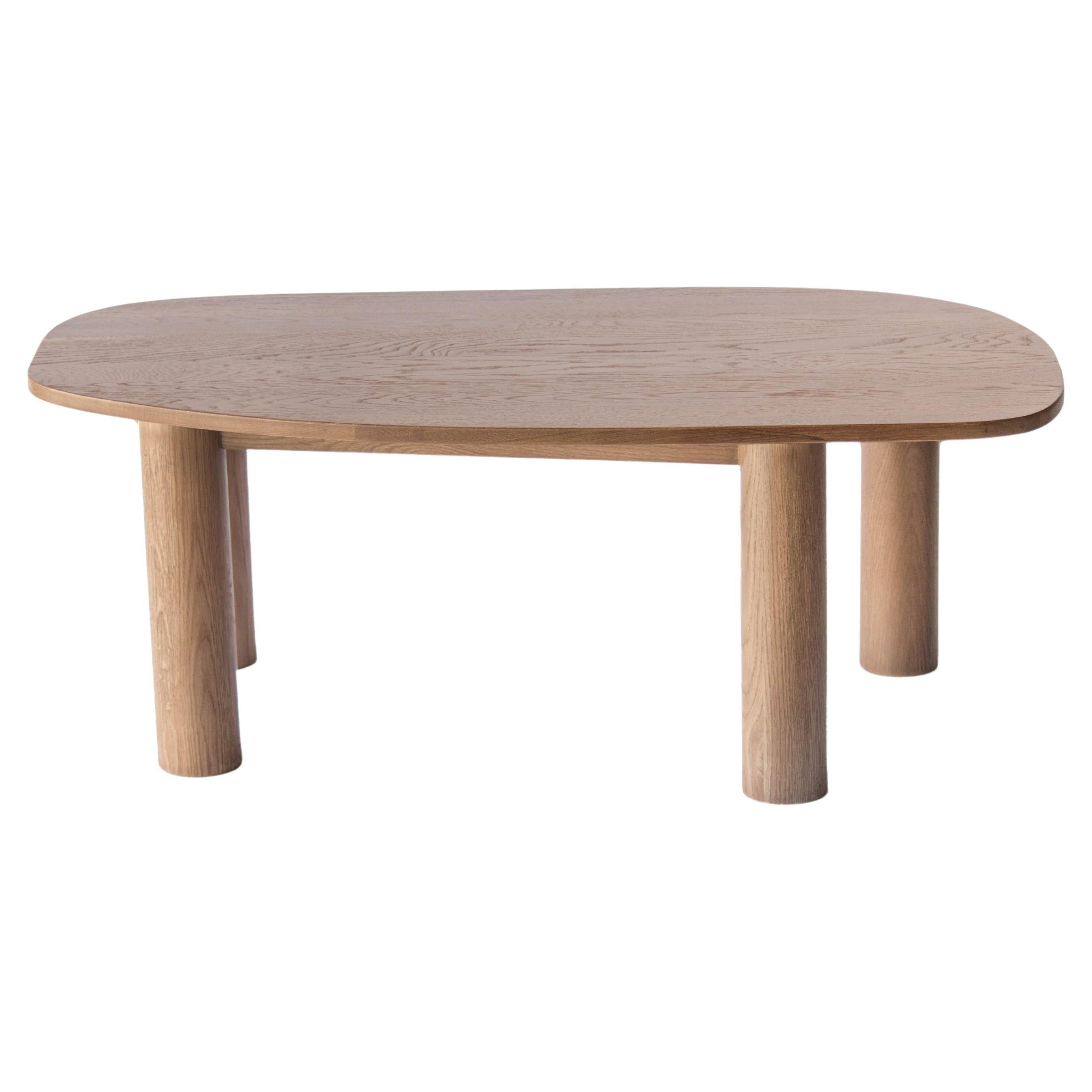 Ohm Coffee Table 32" by Sun at Six, Sienna Coffee Table in Wood