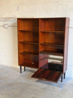 Ohmann Jun Model 6 Rosewood Bookcase Danish Mid-Century Modern