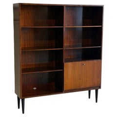 Ohmann Jun Model 6 Rosewood Bookcase Danish Mid-Century Modern