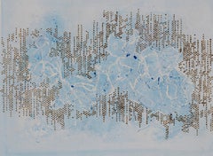 Winter Dawn, Original Abstract Monoprint