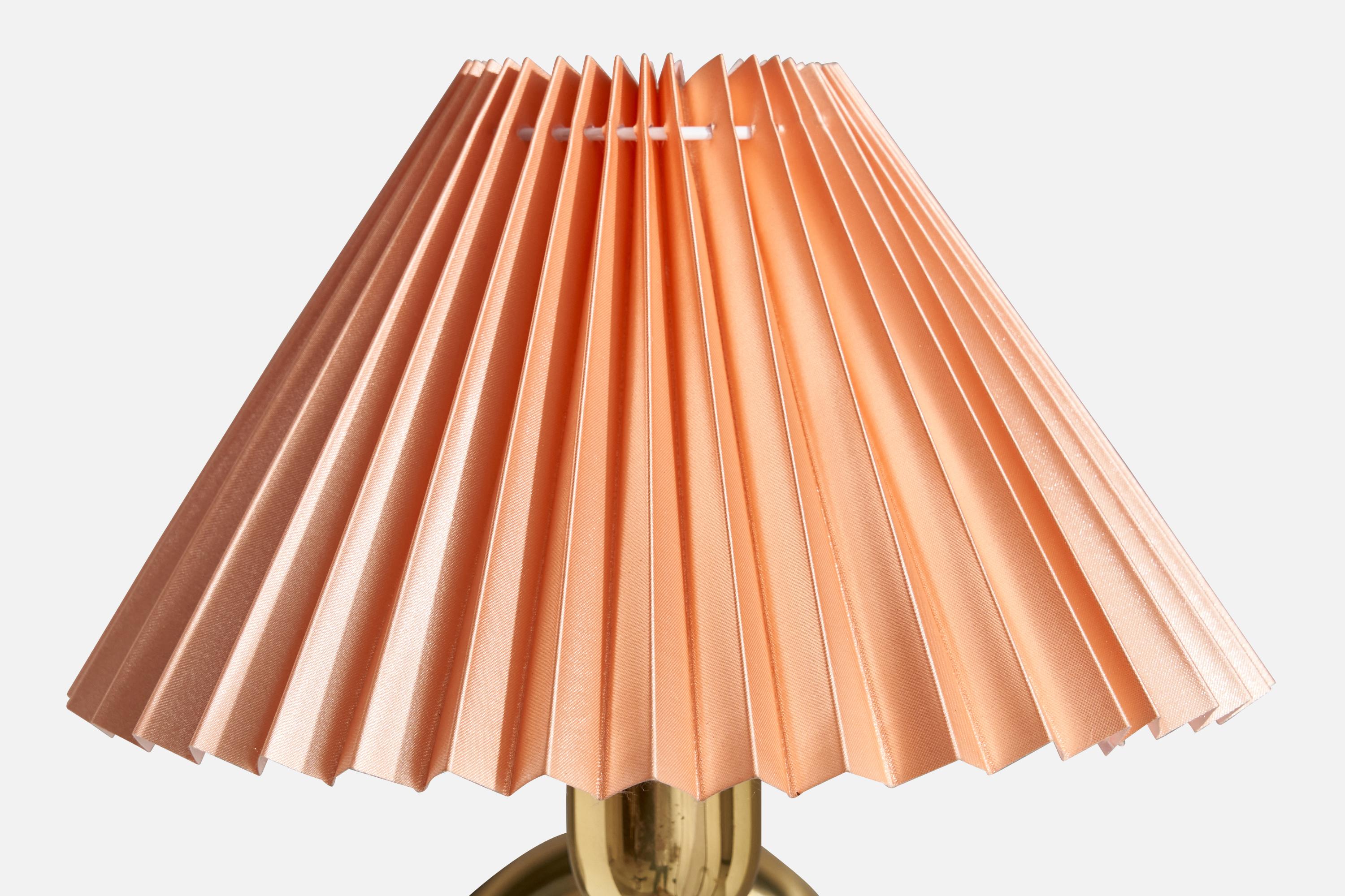 ÖIA, Wall Lights, Brass, Paper, Sweden, 1970s For Sale 4