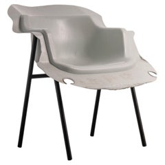 Oiko Design Office BL06 Armchair, Black Recycled Plastic, Modern Style
