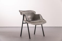 Oiko Design Office GR04 Armchair, Black Recycled Plastic, Modern Style
