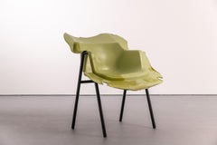 Oiko Design Office VE02 Fauteuil, plastique recyclé noir, style moderne