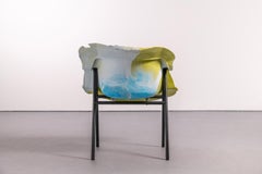 Poltrona Oiko Design Office VE03, plastica riciclata nera, stile moderno