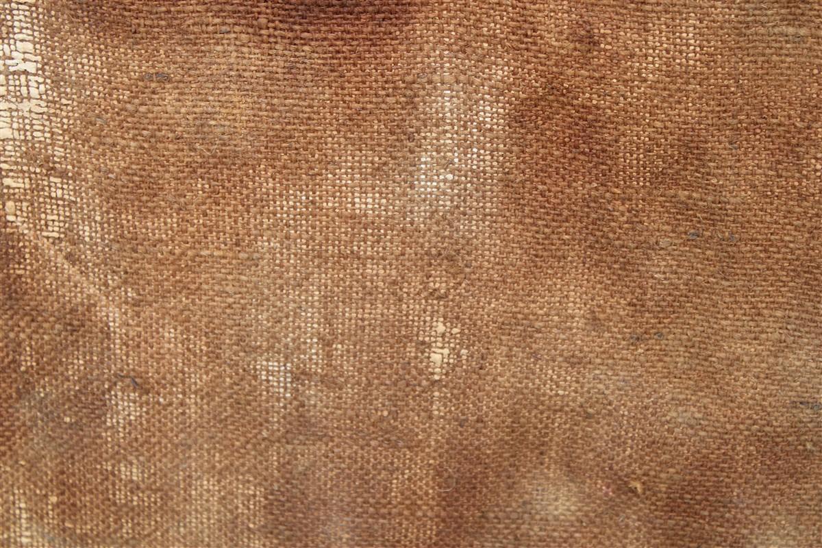 Öl Abstraktes Gemälde Materie auf Leinwand Sack 1950 Italienisches Design Multicolor, Öl im Angebot 6
