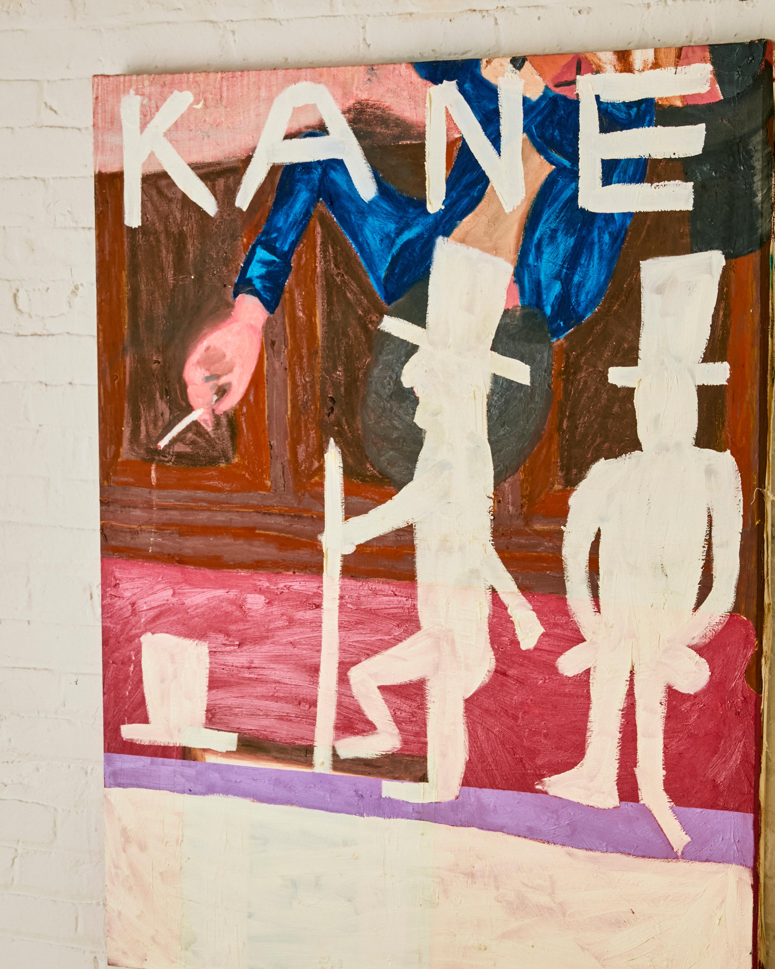 Nord-américain Peinture « Kane » sans titre de Matthew Chambers en vente