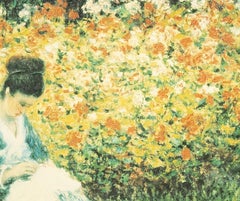 Grabado al óleo - Claude Monet (certificado)