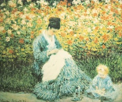 Grabado al óleo - Claude Monet (certificado)