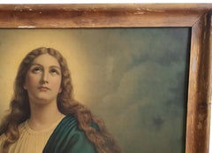 Oil engraving of Our Lady - Paolo