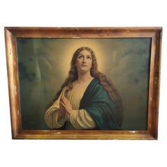 Oil engraving of Our Lady - Paolo