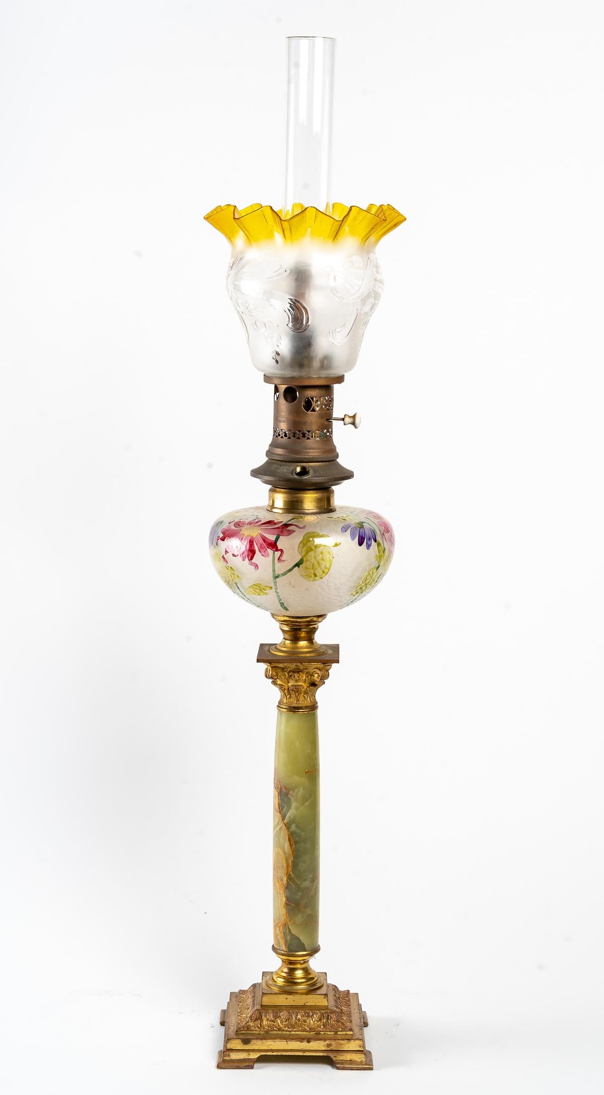 Oil Lamp, Napoleon III Period 3