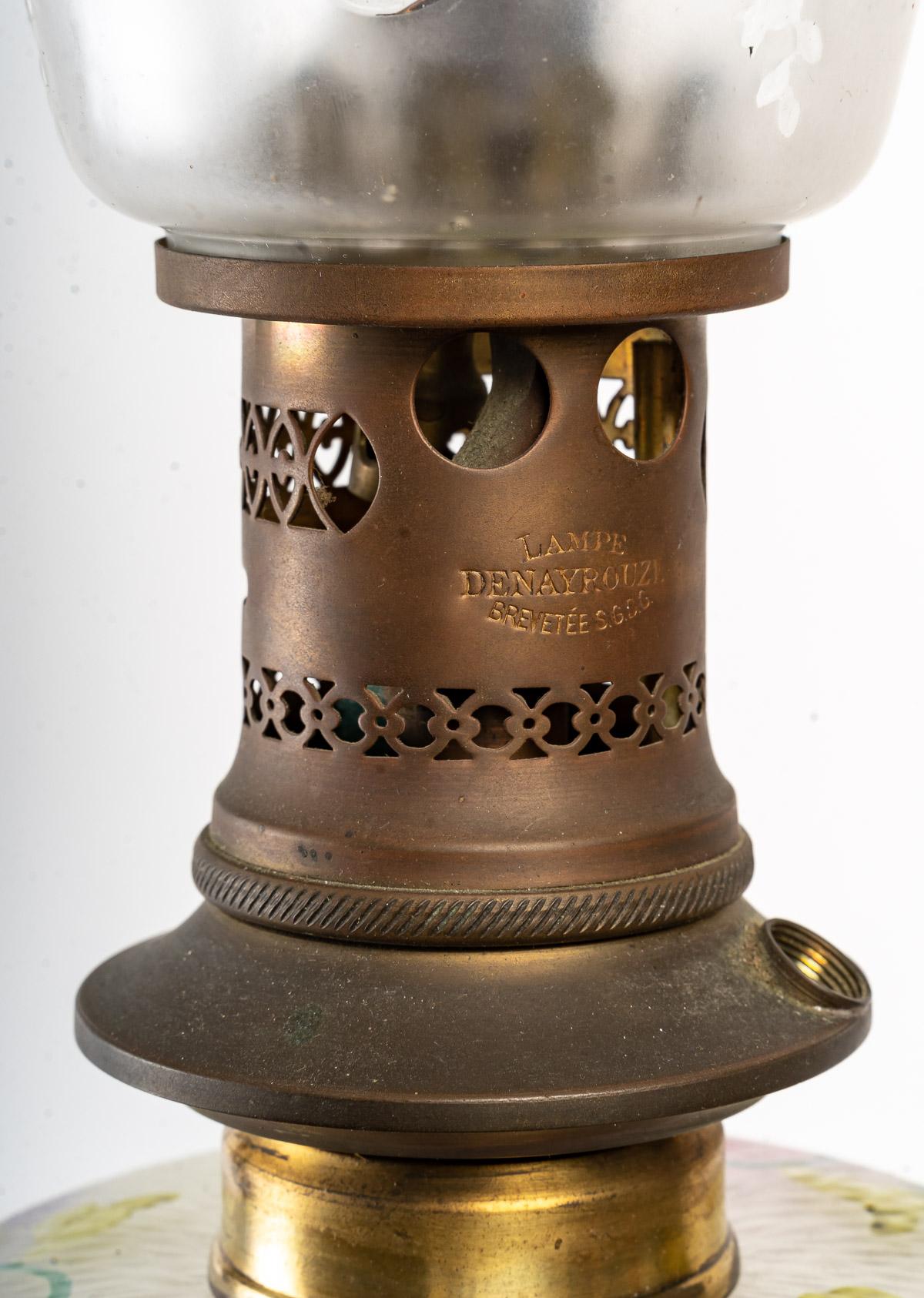 Oil Lamp, Napoleon III Period 4