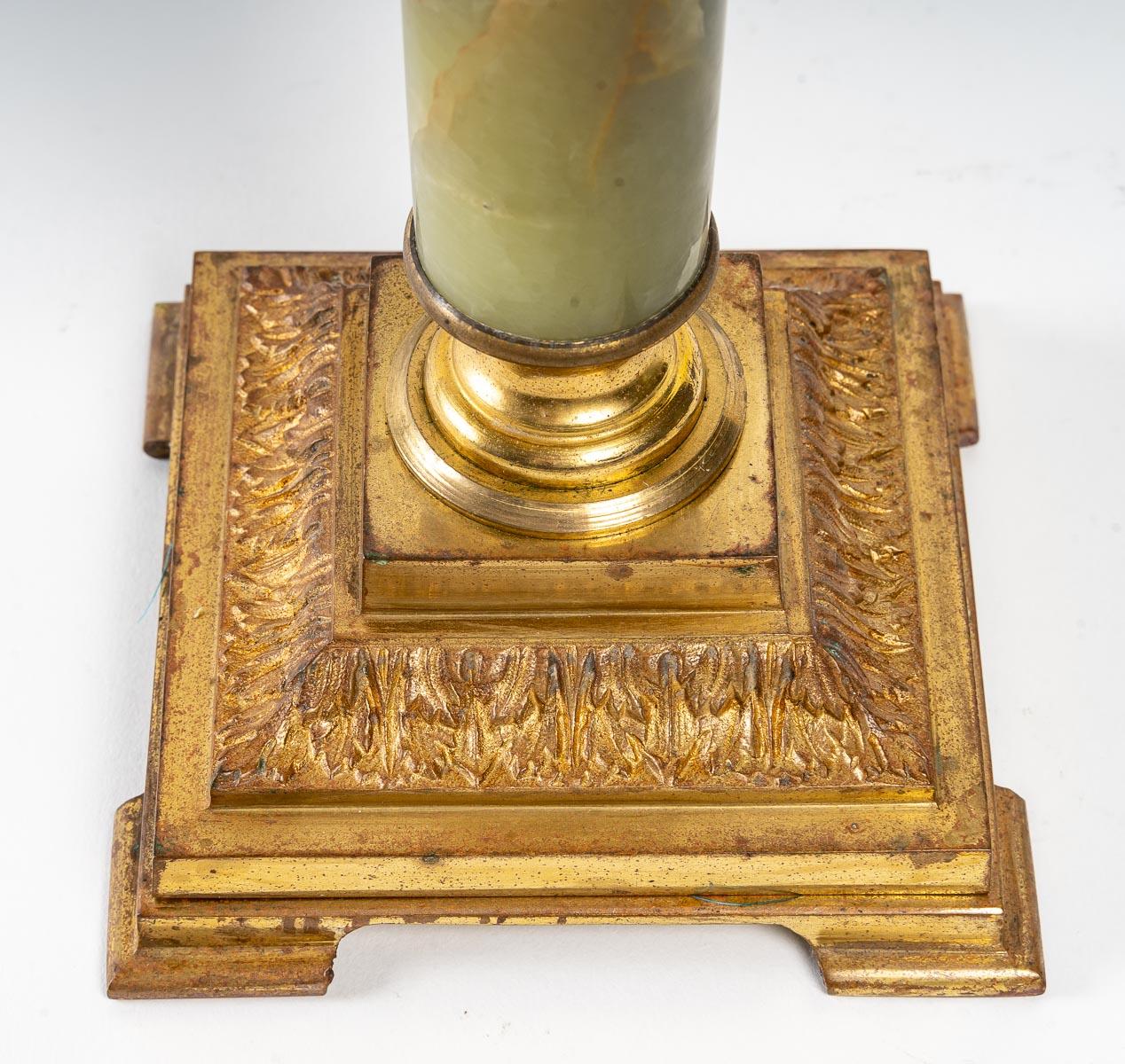19th Century Oil Lamp, Napoleon III Period