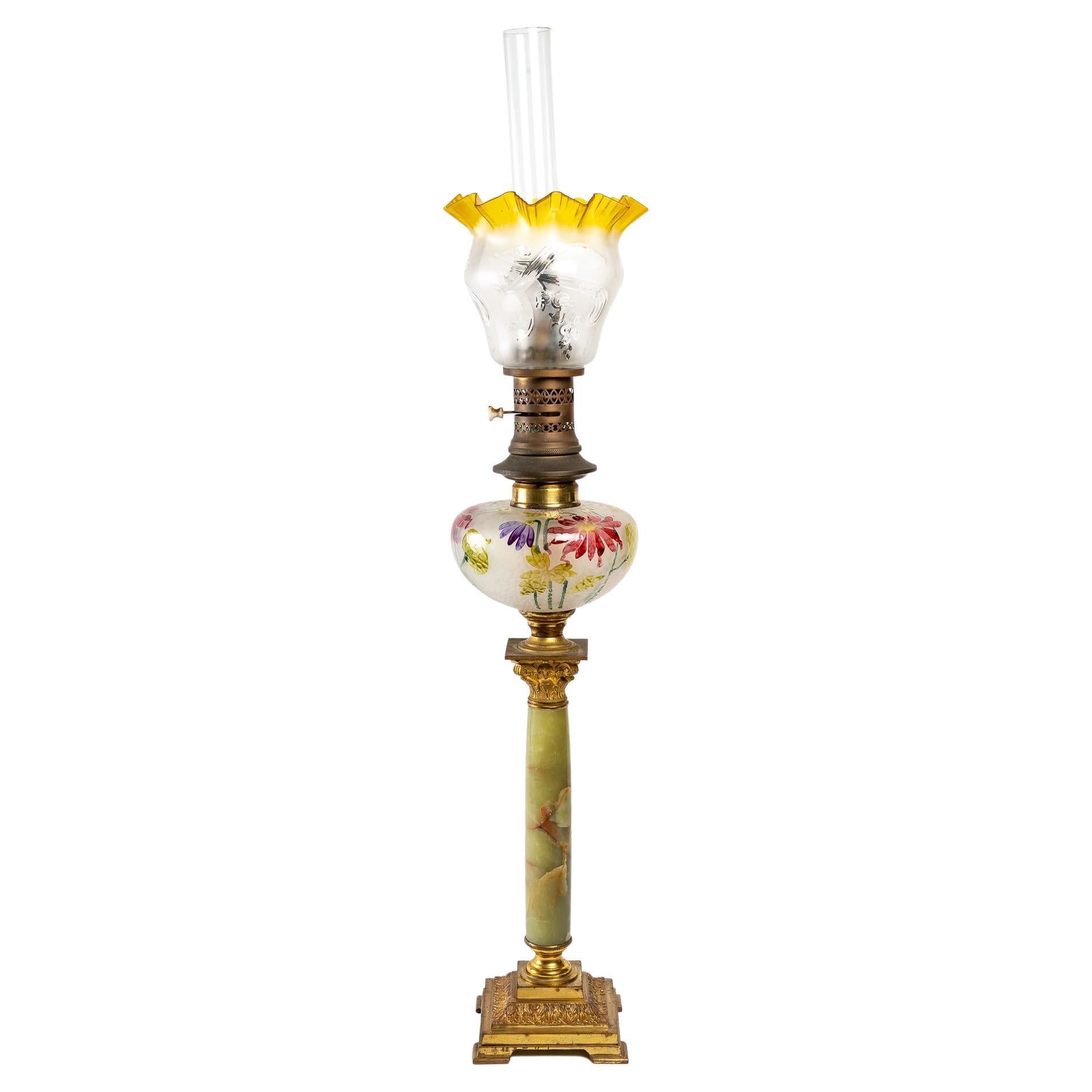 Oil Lamp, Napoleon III Period