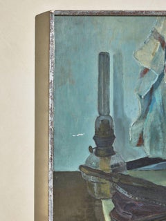 Oil Lamp Smoker Painting by Yvette Dreanne