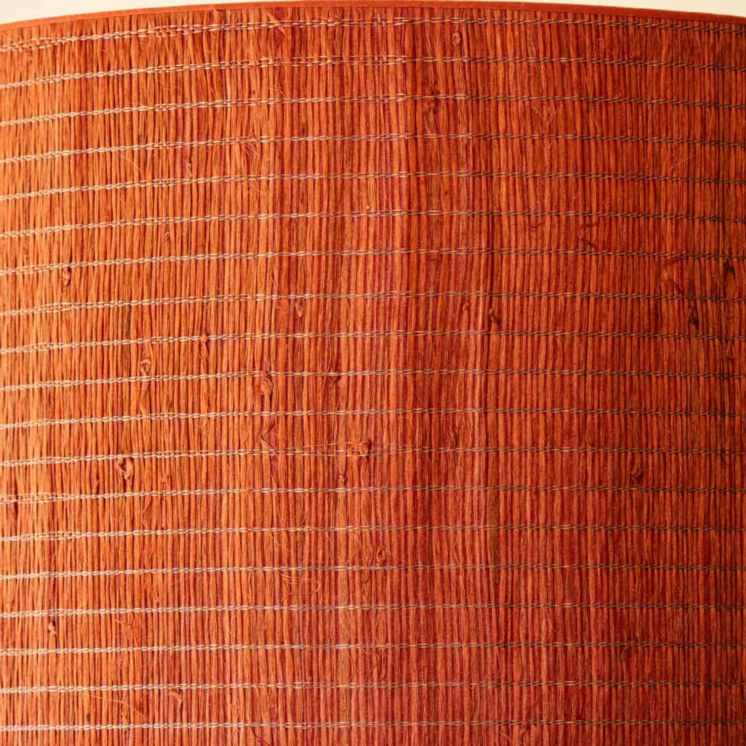 French Oil Look Multicolor Table Lamp, Custom Made Lampshade by R. Houben For Sale