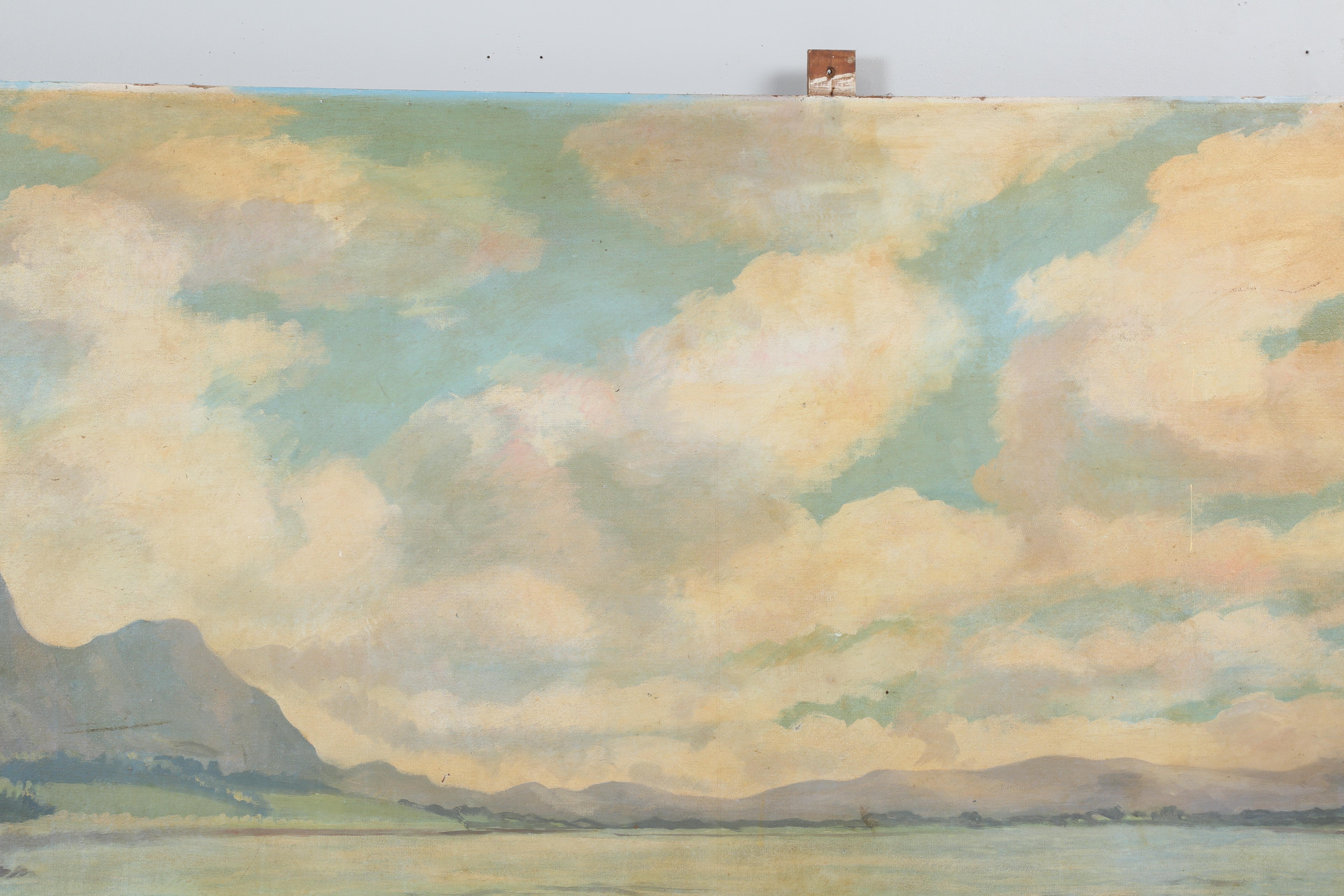 Oil of Lough Gill Brendan McDonagh Killoran's Pub, Tubbercurry TV Normal People In Good Condition For Sale In Chicago, IL