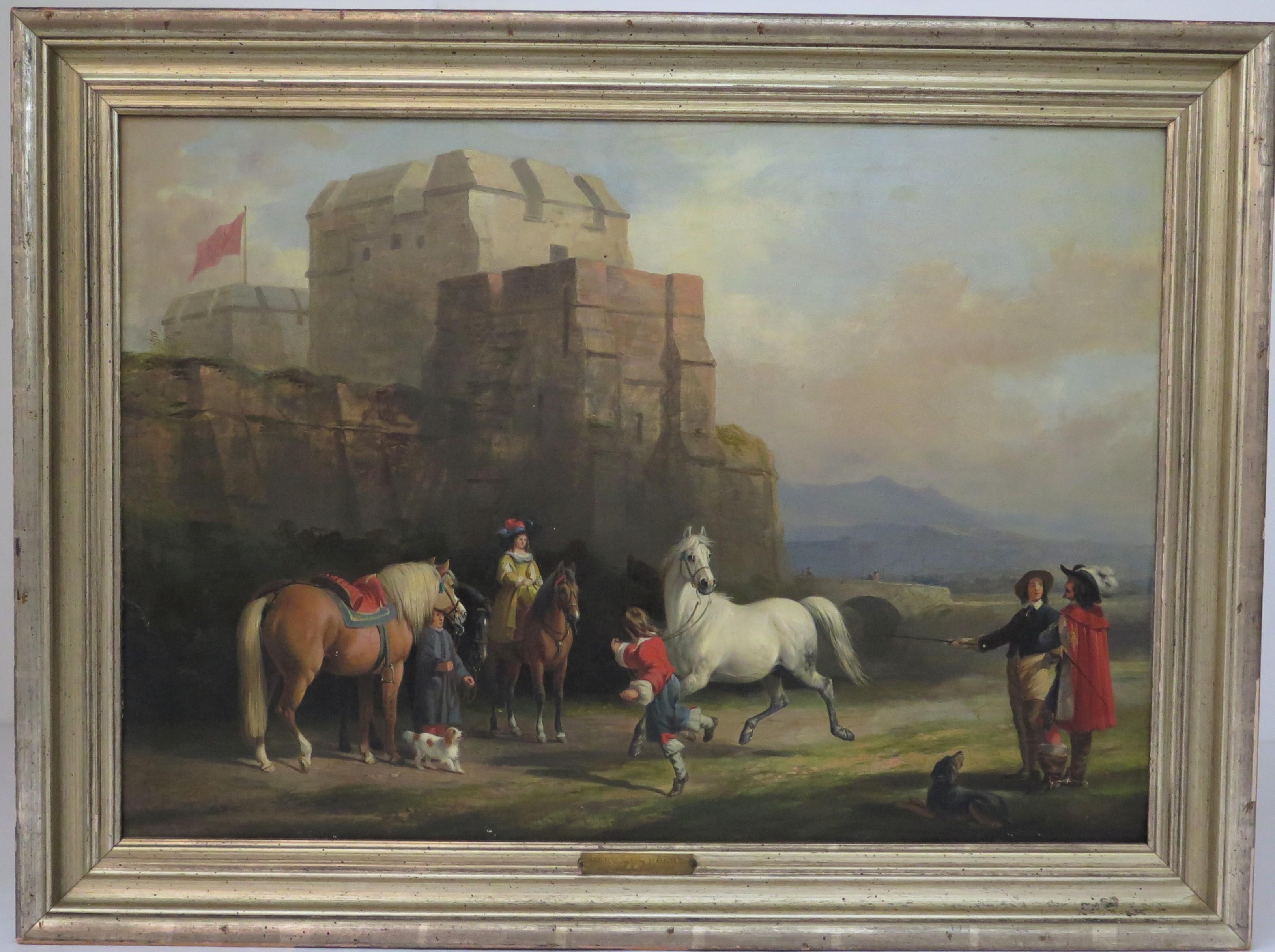 « Showing a Horse » attribué à William Barrand (britannique, 1810-1850)  en vente 3