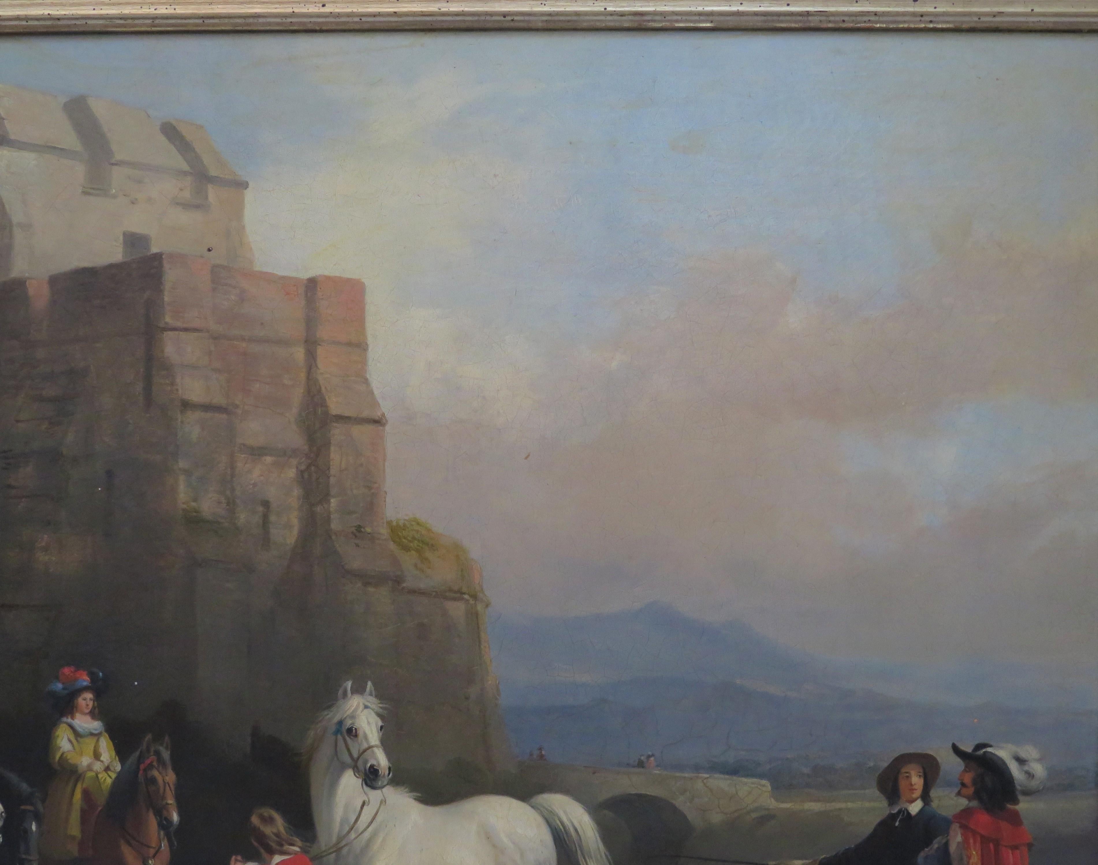« Showing a Horse » attribué à William Barrand (britannique, 1810-1850)  en vente 1
