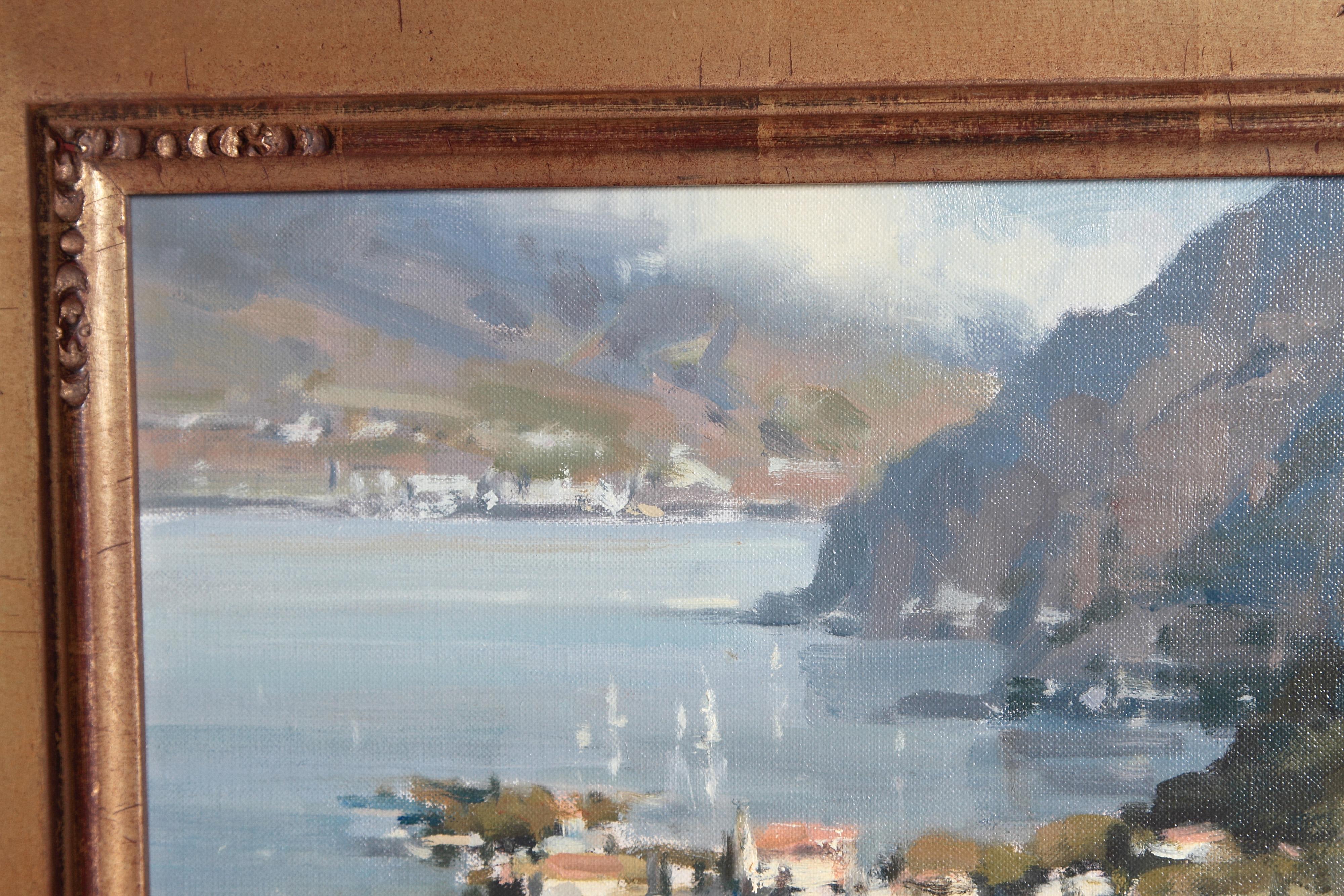 Hand-Painted Oil on Board by Scott Christensen