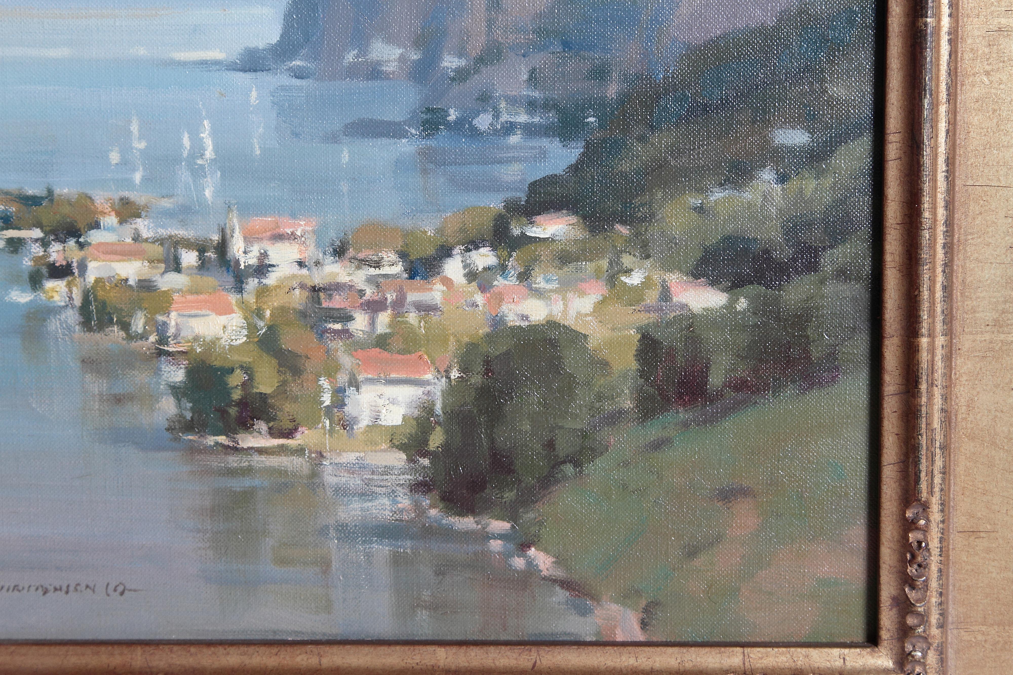 Wood Oil on Board by Scott Christensen