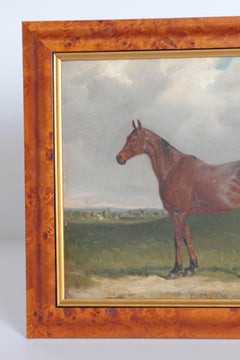 Oil on Board Horse Portrait