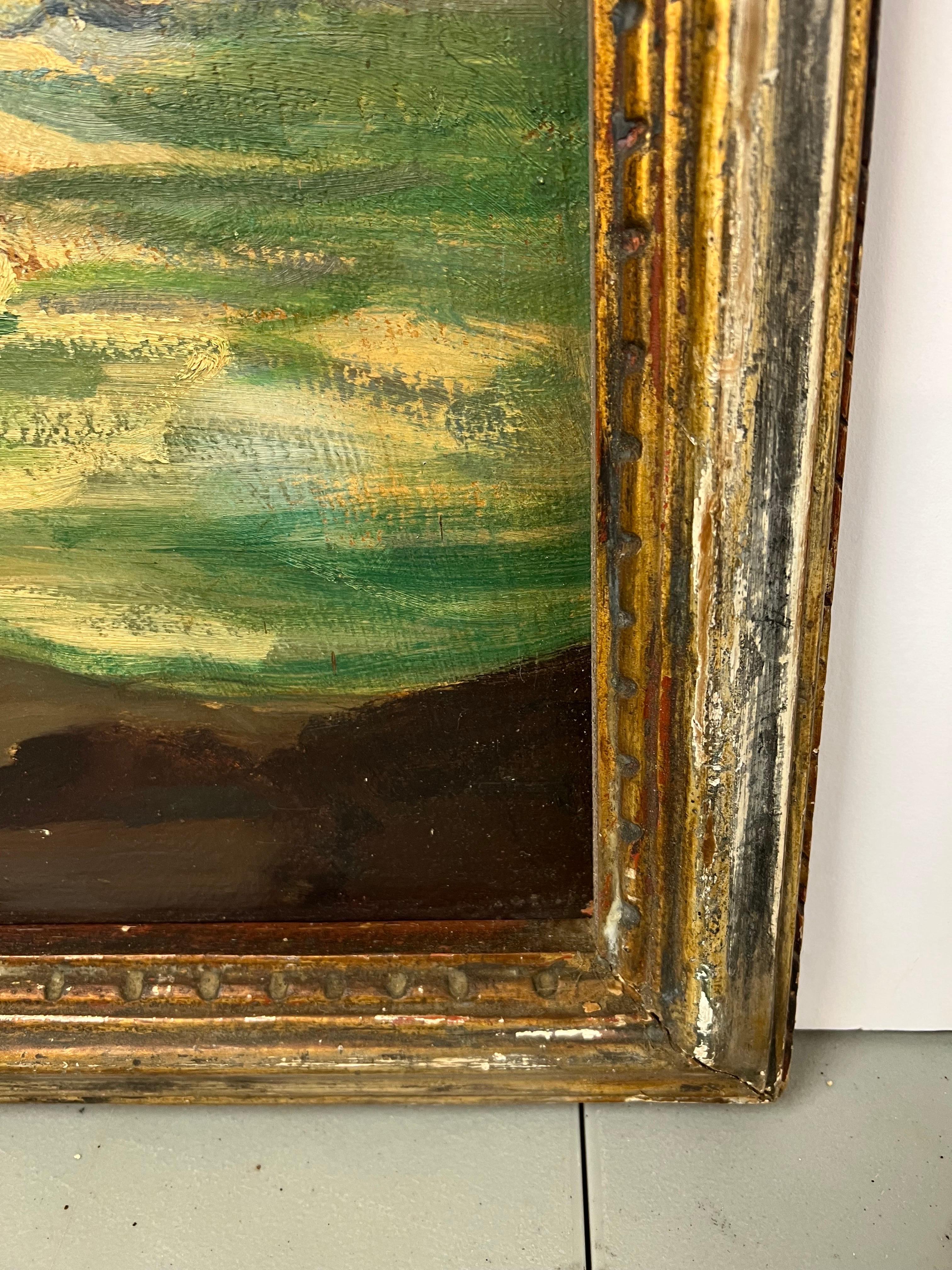 Oil on board of New Hampshire Coastal Scene For Sale 11