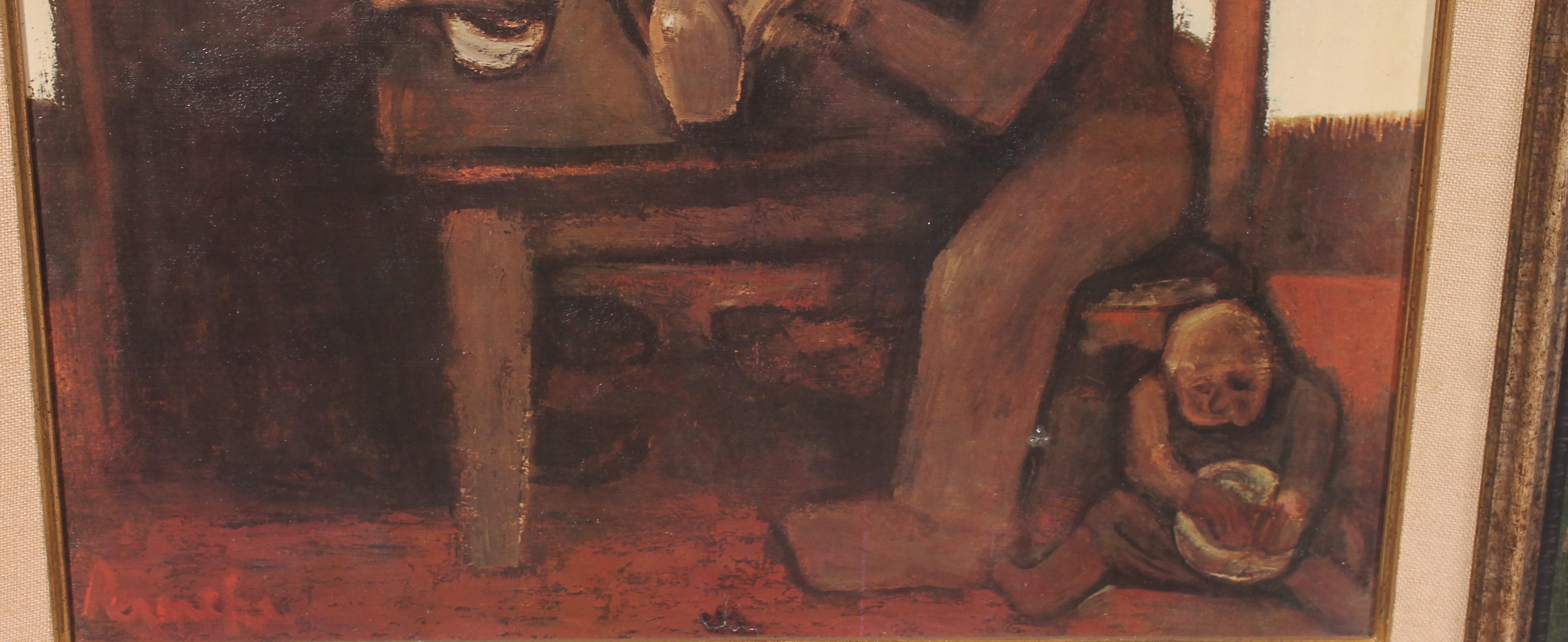 Huile sur toile d'après Constant Permeke 20e siècle en vente 1