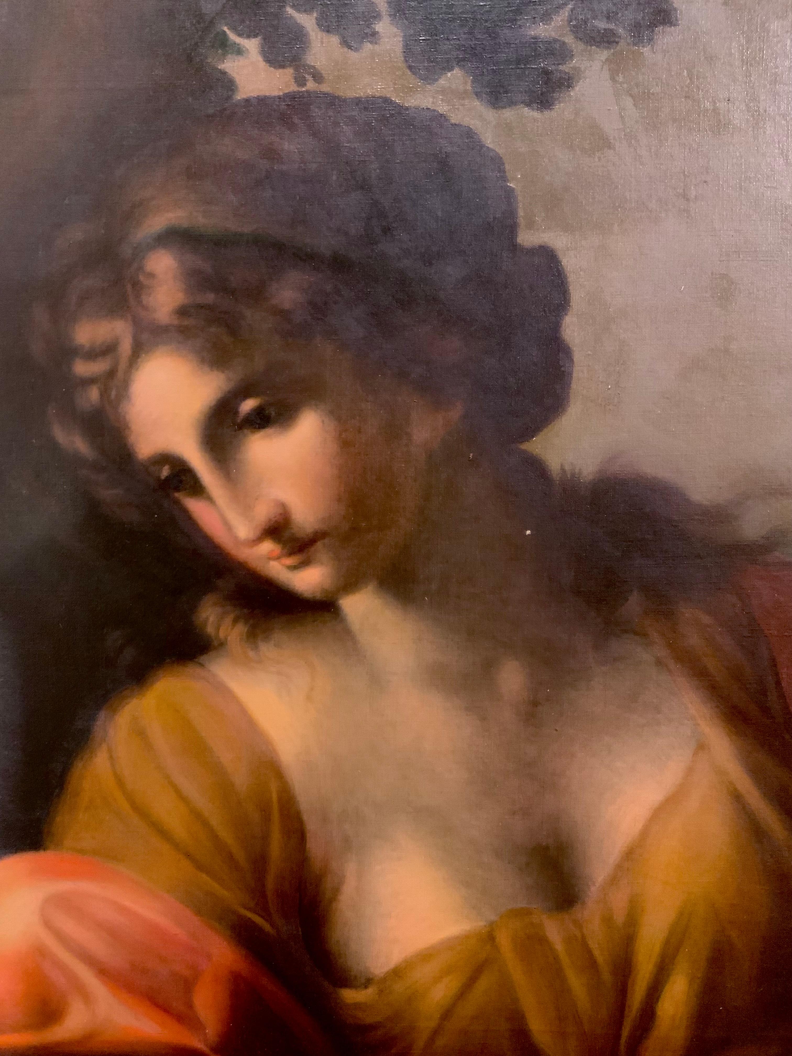 Olio su tela dopo Giovanni  Francesco Romanelli 3