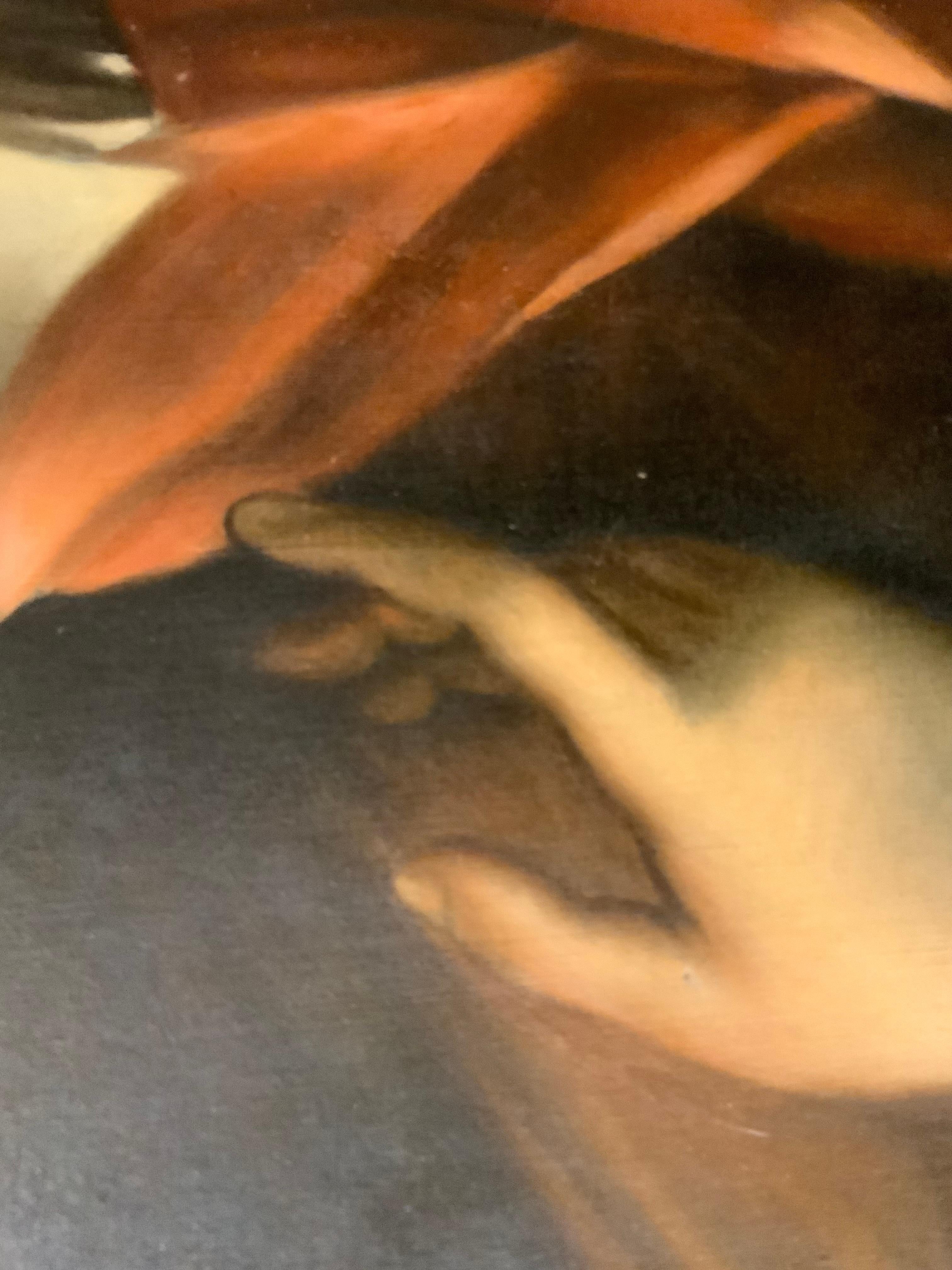 XIX secolo Olio su tela dopo Giovanni  Francesco Romanelli