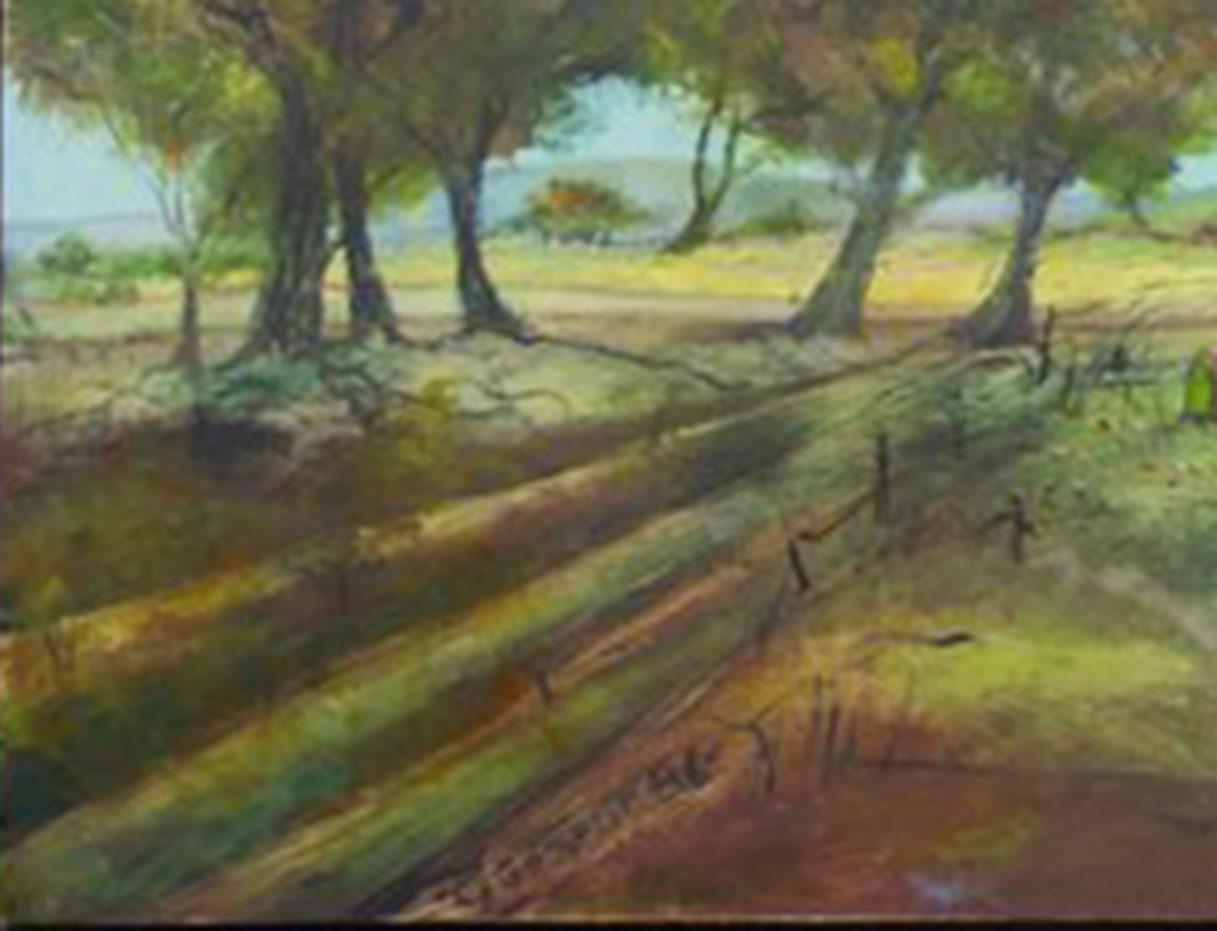 Huile sur toile signée par l'artiste Gilles Gosselin Excellent état à Montreal, QC