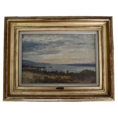 Oil on canvas attributed to Alexandre Calame