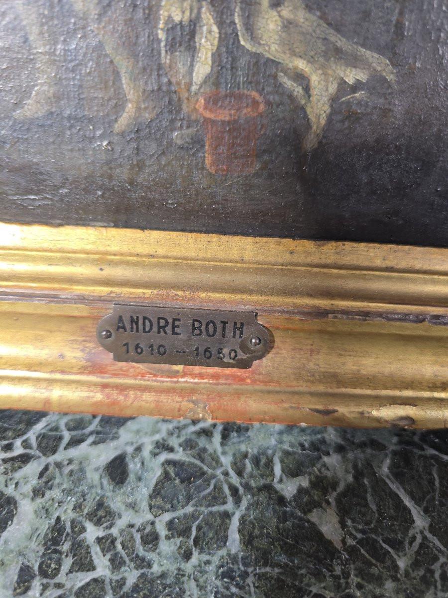 Autre Huile sur toile attribuée à Andries Both - 17e siècle en vente