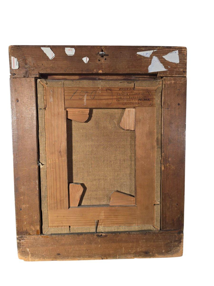 Néerlandais Huile sur toile attribuée à Andries Both - 17e siècle en vente