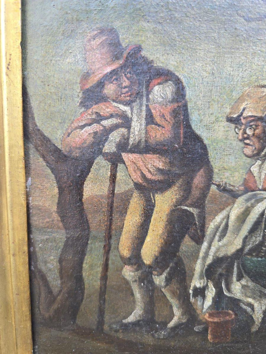 XVIIIe siècle et antérieur Huile sur toile attribuée à Andries Both - 17e siècle en vente