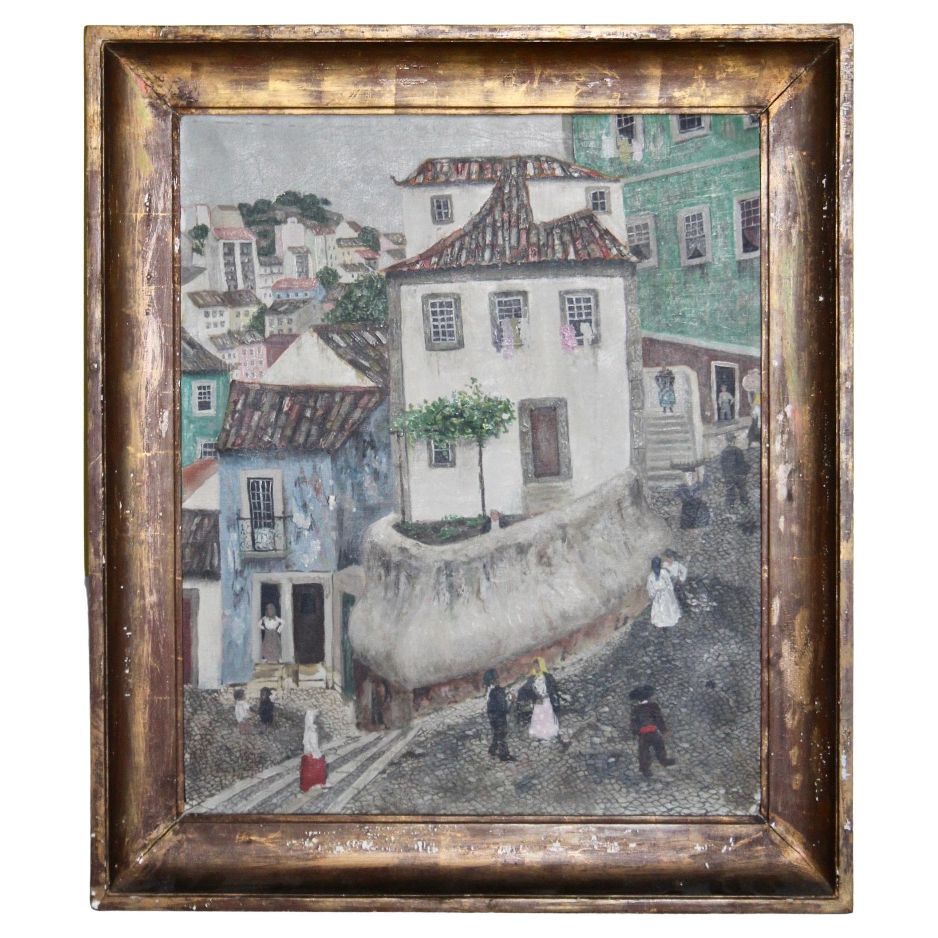 Oil on canvas attributed to Francis Smith